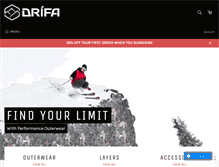 Tablet Screenshot of drifa.com